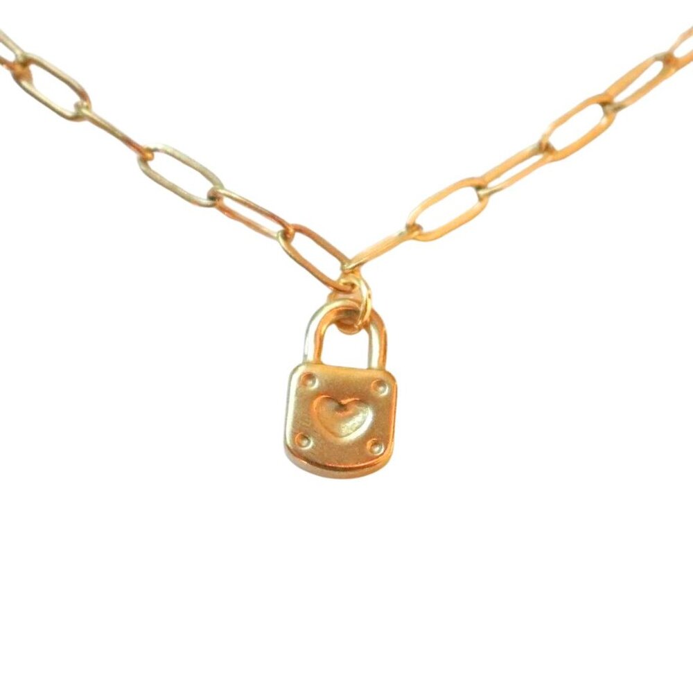 Heart Lock Necklace